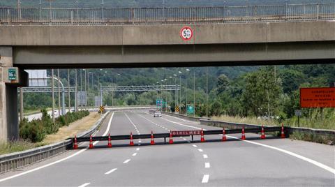 TEM'in Ankara Yönü Ulaşıma Kapatıldı