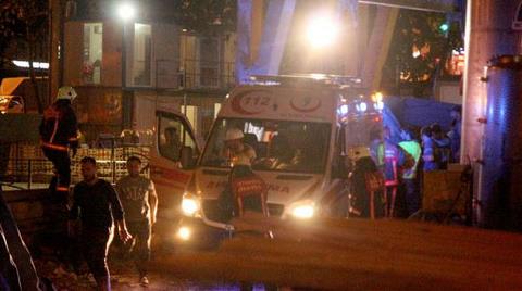 Beşiktaş’ta Metro İnşaat Alanında İş Kazası