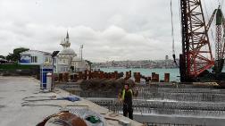 Şemsi Paşa Camisi Önündeki Çalışma Durduruldu