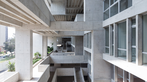 UTEC binası, Grafton Architects