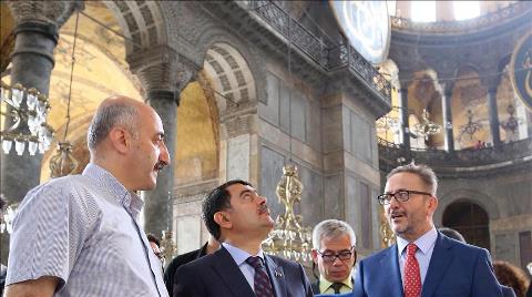 Ayasofya ve Topkapı Sarayı'ndaki Restorasyon Sürüyor