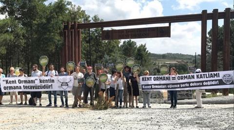 "Kuzey Ormanları Eğlence Parkı Dekoru Değildir"