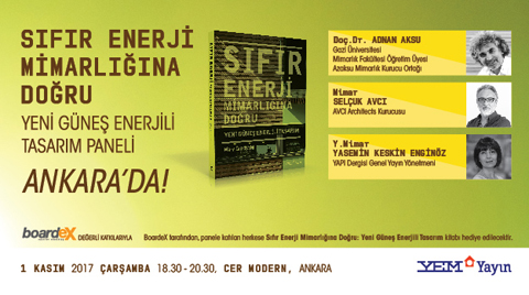 Sıfır Enerji Mimarlığına Doğru: Yeni Güneş Enerjili Tasarım Paneli - Ankara
