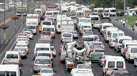 Trafikteki Araç Sayısı 22 Milyonu Geçti