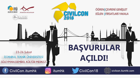 İnşaat Mühendisleri Buluşması: CivilCon'18