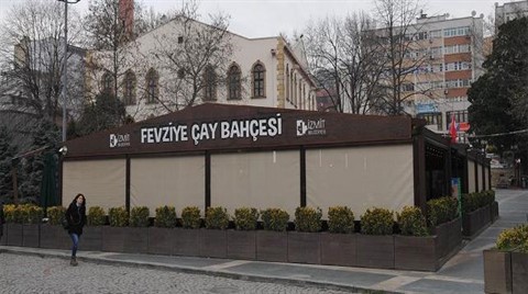 75 Bin Liraya Kiralık Çay Bahçesi