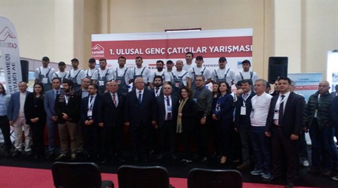 1.Ulusal Genç Çatıcılar Yarışması”nda Şampiyonlar Kupayı Aldı