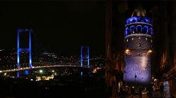 İstanbul Onlar İçin Maviye Boyandı