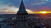 Galata Kulesi'nde Gün Batımı Mest Etti