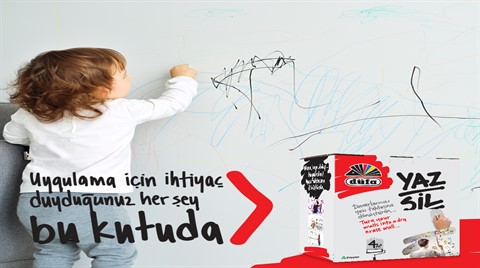 Minik Dahiler İçin Yaz & Sil Boya