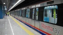 Marmaray'da Bir Kişi Raylara Düştü