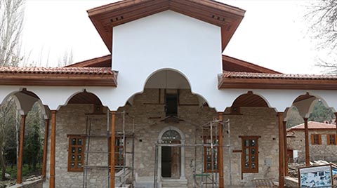 Stratonikeia Antik Kenti'ndeki Cami Restore Edildi