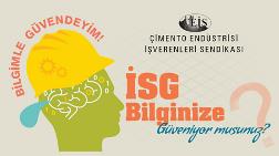 ÇEİS Çimento Sektörü İSG Bilgi Yarışması