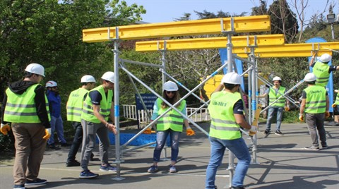 Boğaziçili Öğrenciler URTİM İskeleleriyle Pratik Yaptı