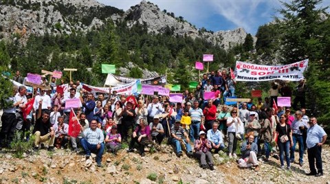 İbradı'da Mermer Ocağı İsyanı