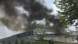 Eskişehir'de Havacılık Fabrikasında Yangın