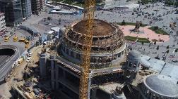 Taksim Camisi Havadan Görüntülendi