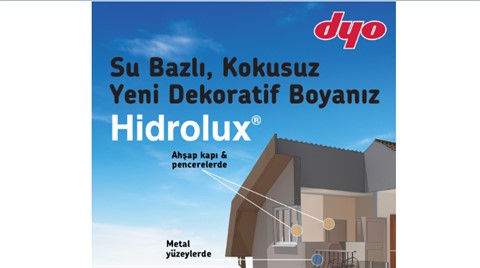 DYO Hidrolux Mekânlara Estetik Katıyor