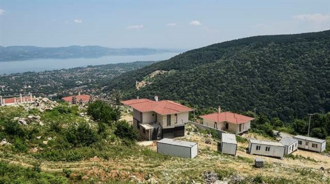 Sapanca'nın Ormanları Villalarla Betonlaştı