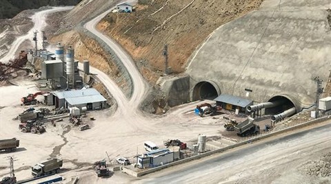Erzurum'daki 6 Tünel Projesinde Son Durum