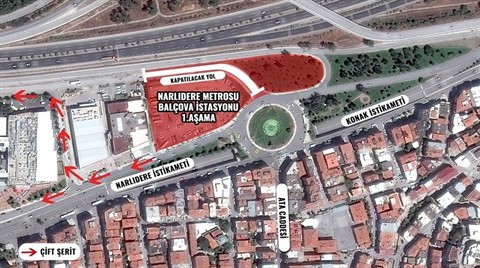 Narlıdere Metrosu'nun inşaatı Yarın Başlayacak