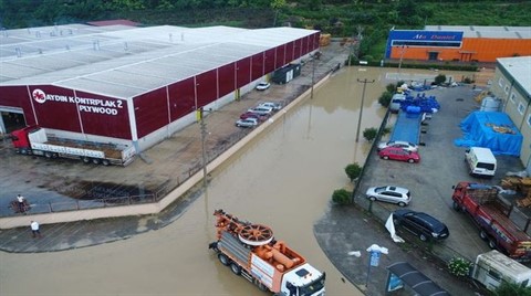 Ordu'da Sel 4 Köprüyü Yıktı