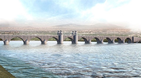 Dicle'nin İki Yakası, 327 Metrelik Taş Köprüyle Bağlanacak