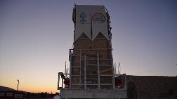Hasankeyf'te İmam Abdullah Zaviyesi'nin Minaresi de Taşındı