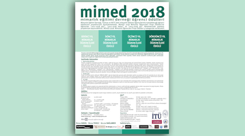 MimED 2018 Mimarlık Öğrencileri Proje Ödülleri MimED 2018 Mimarlık Öğrencileri Proje Ödülleri