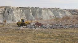 Kapadokya'da Kaçak Yapıların Yıkımına Başlandı