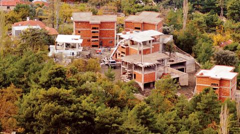 İmar Barışı Sonrası Heyelan Bölgesine Villa