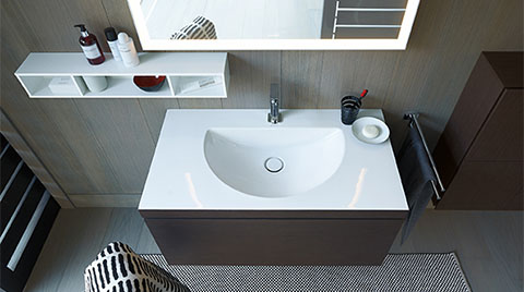 Duravit’ten Moodboard c-bonded Lavabo Serisi