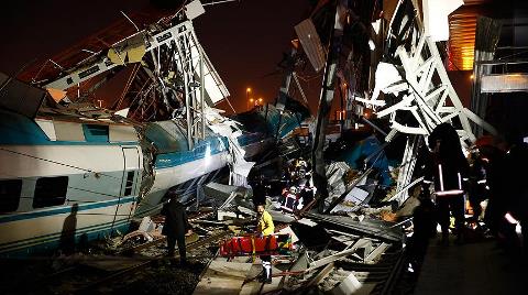 Ankara'da Hızlı Tren Kazası