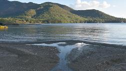 Marmaris'te Deniz 20 Metre Çekildi