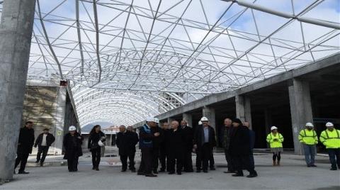 Isparta Şehirlerarası Terminal'in Kaba İnşaatı Bitti