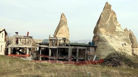 Peribacalarındaki Otel İnşaatı Bakanlık Kurullarından Onaylanmış