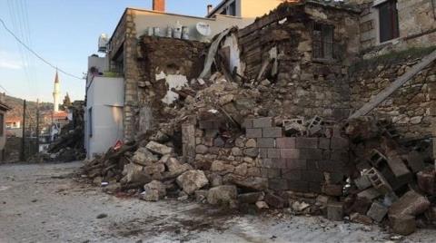 Çanakkale'deki Depremde 192 Yapı Hasar Gördü