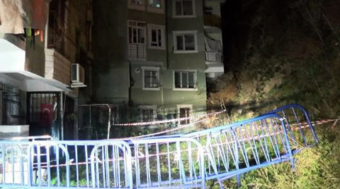 Eyüpsultan'da Aynı Yerde İkinci Kez Toprak Kayması