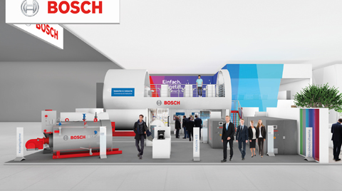 Bosch Termoteknik, ISH Fuarı'ndaydı