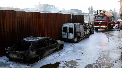 Adana'da Geri Dönüşüm Fabrikasında Yangın