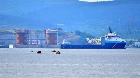 1915 Çanakkale Köprüsü'nde Kule Kesonları Batırılıyor