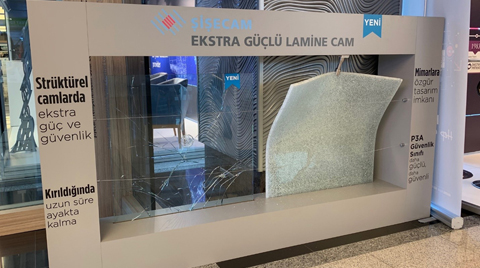 Şişecam'dan Ekstra Güçlü Lamine Cam