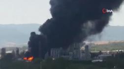 Cebelitarık'ta Rafineri Patladı, Zehirli Duman Tehlikesi Korkuttu