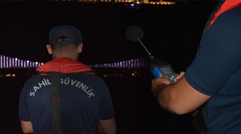 İstanbul Boğazı'nda Ses Denetimi Yapıldı