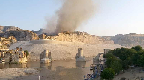 “Hasankeyf’teki Yangının İzleri Hala Duruyor”