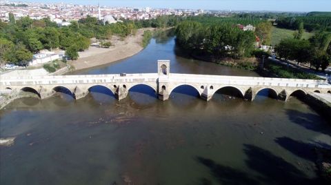 Tunca Köprüsü'nün Restorasyonu Tamamlandı