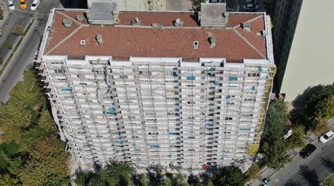 590 Daireli Sitede “İskeleli Yaşam”