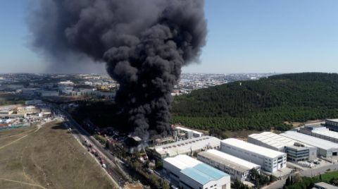 Tuzla'daki Fabrika Yangınında Patlama