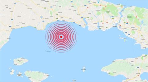 Marmara Denizi'nde 144 Artçı Sarsıntı Kaydedildi