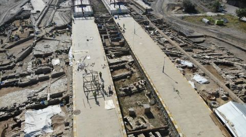 Haydarpaşa Kazılarında Son Durum Görüntülendi